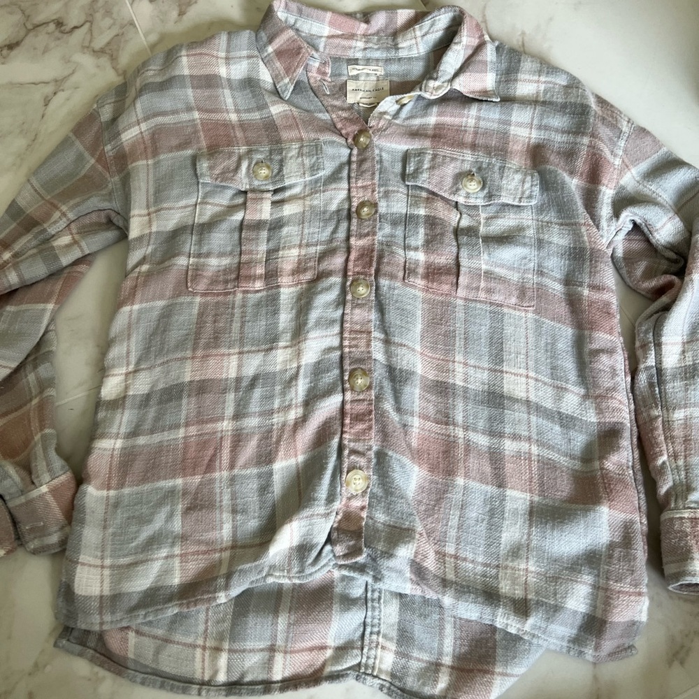 Plaid Button Down